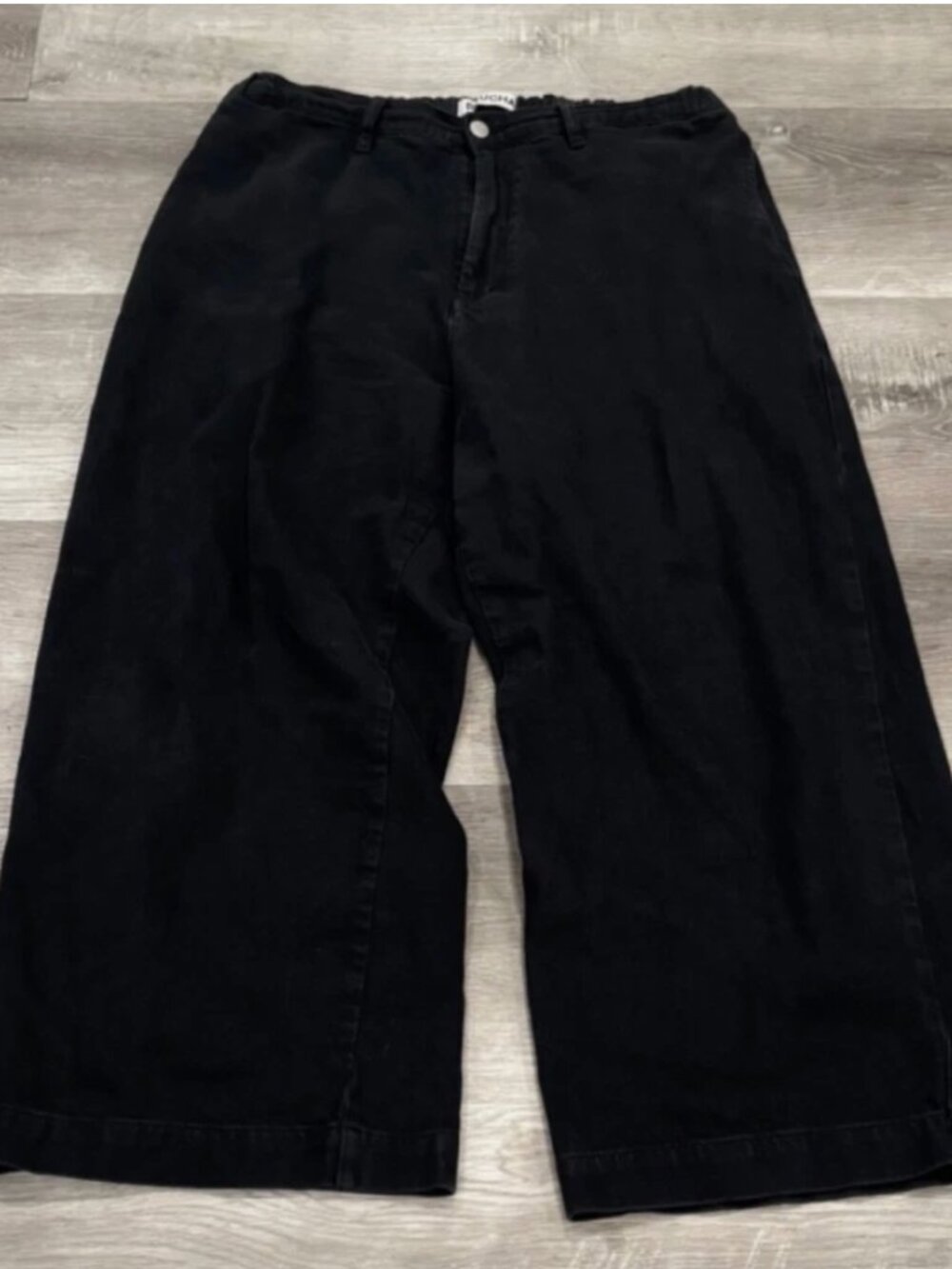 Wide Leg Black Women's Pants - Classic Comfortable Fit
